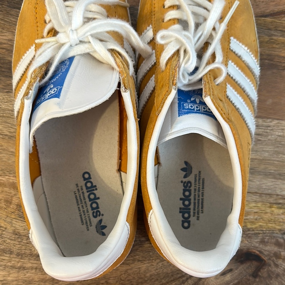 Adidas Gazelle men’s size 5 Yellow Sneakers - Picture 4 of 4